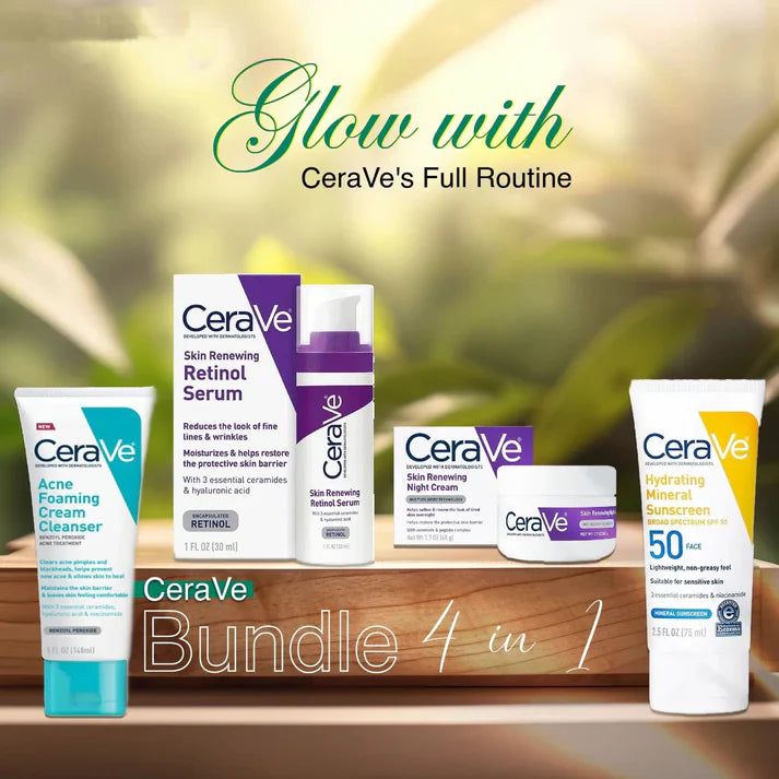 CeraVe Skincare 4 in 1/kit night cream